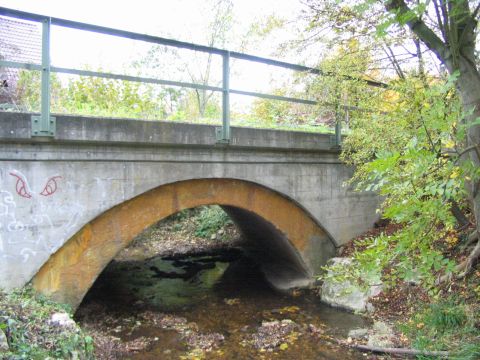 Brcke ber den Jauchertbach