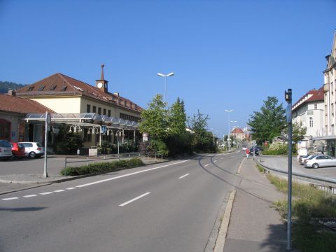 Bahnbergang in Ebingen