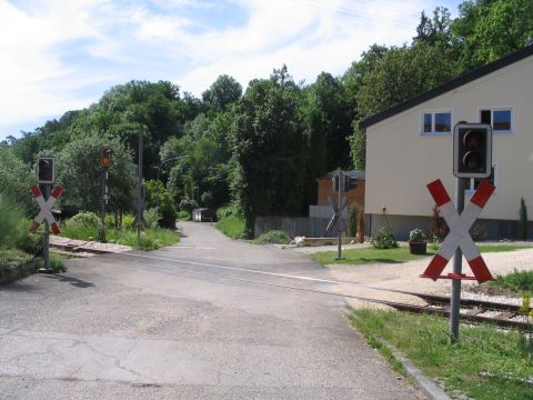 Bahn�bergang Bingen