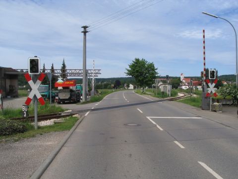 Bahn�bergang Hitzkofen