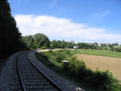 Zufahrt nach Hanfertal