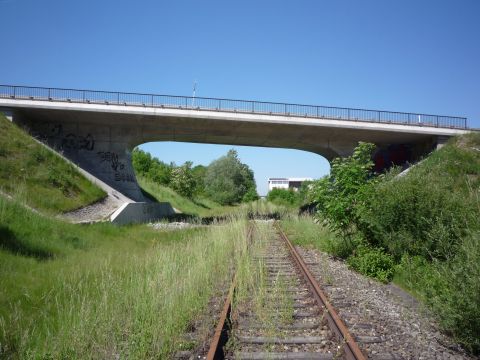 Br�cke der neuen Umgehungsstra�e