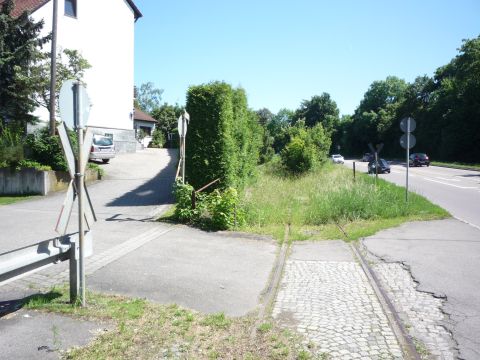 1. Bahnübergang über die Vaihingerstraße