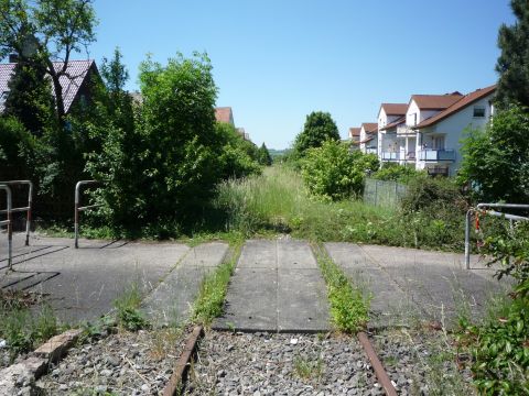 Bahnübergang in Kleinglattbach