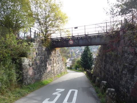 Brücke über den Simmozheimer Weg
