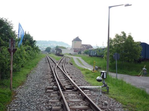 Einfahrt Bahnhof Drzbach