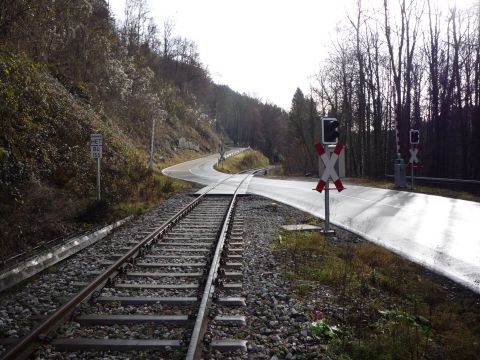 Bahnbergang ber die L 1080