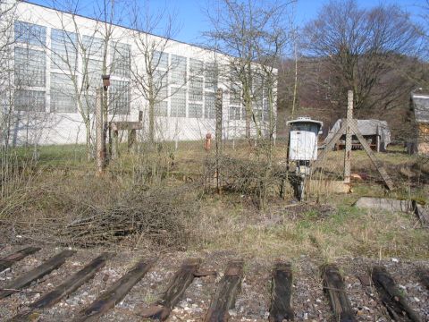 Prellbock Umspannwerk