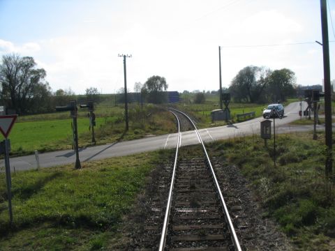 Bahnbergang bei Hohenfurch