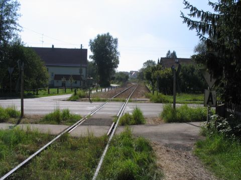 Bahnbergang Walkertshofen