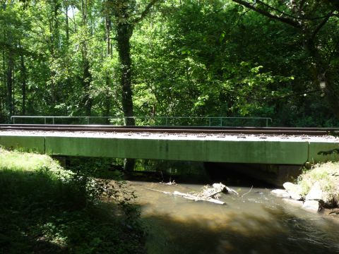 Brücke über den Kanalbach