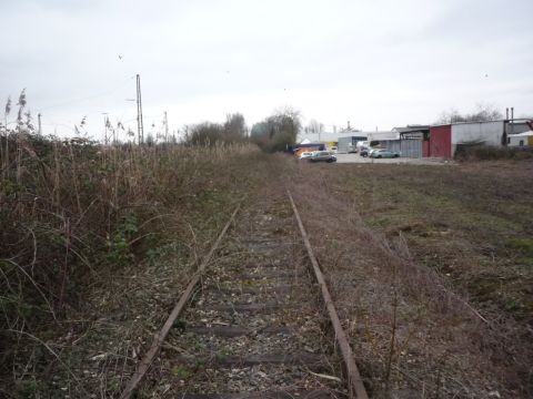 Zufahrt zur Rheintalbahn